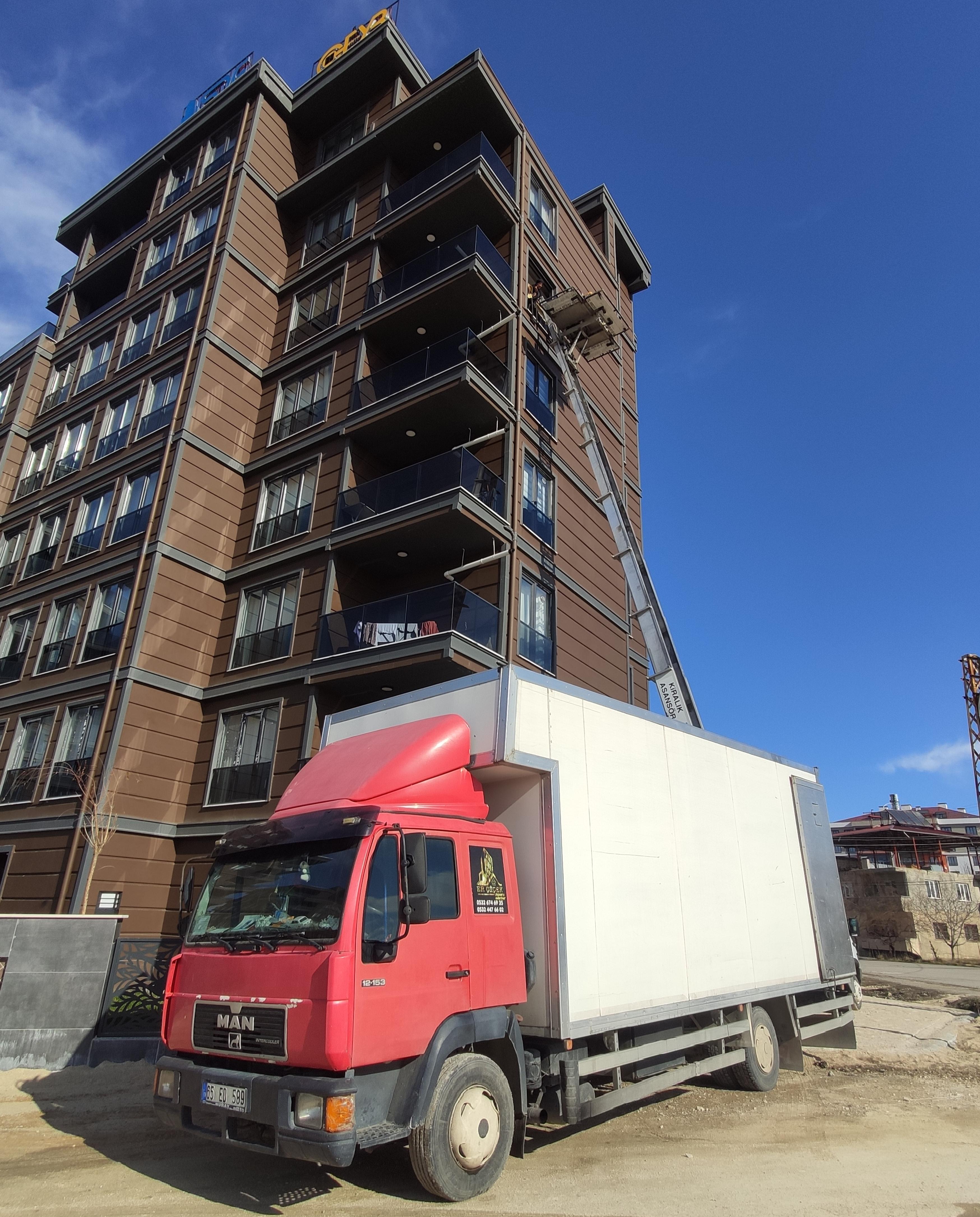 Van kiralık evden eve asansörü, Van taşımacılık , 05439167437